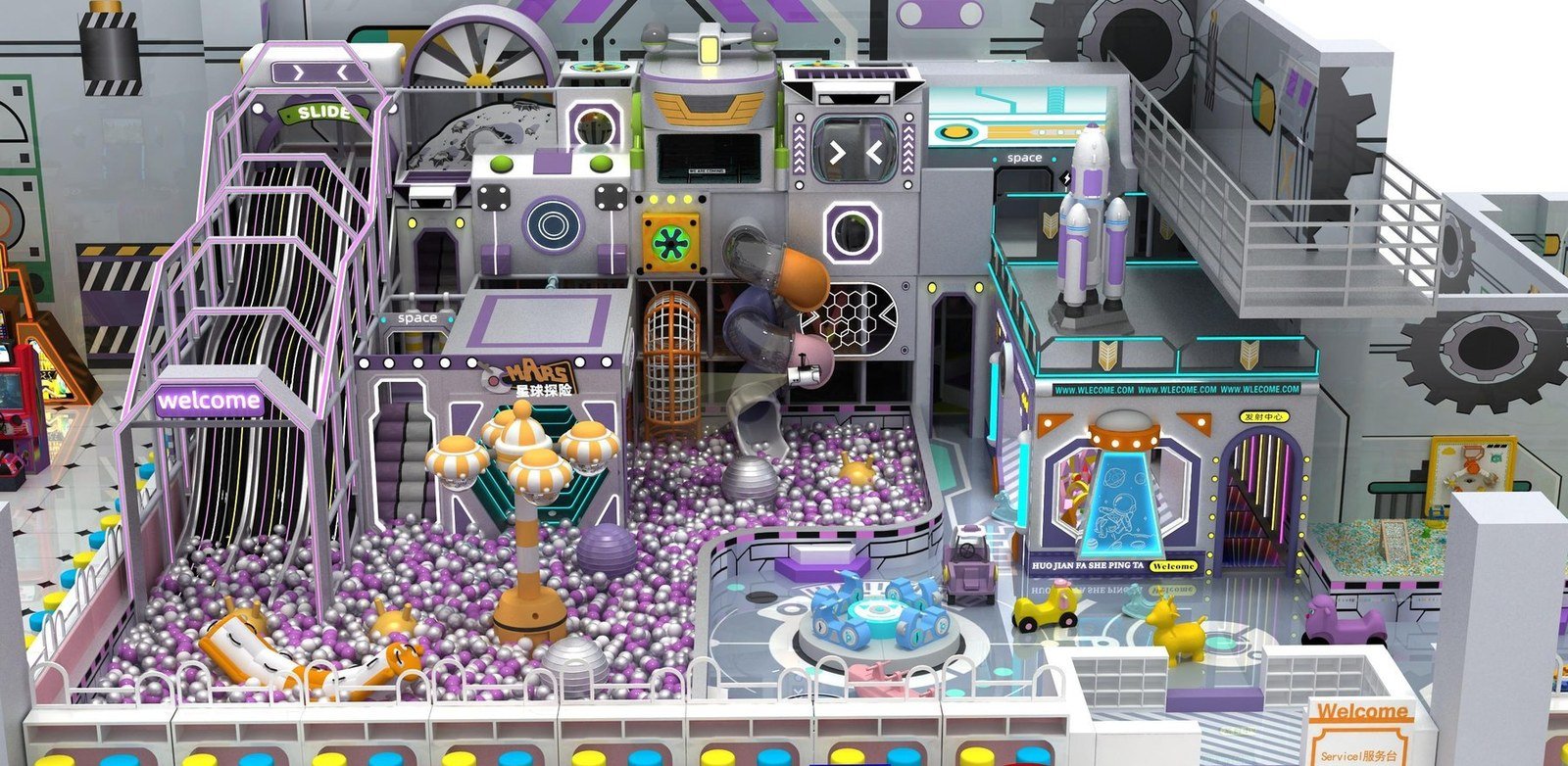Flagship family entertainment center
